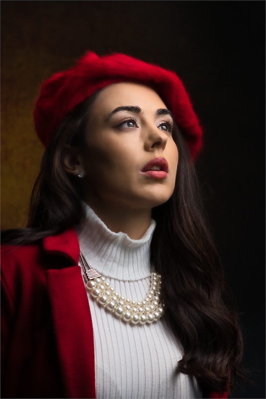 PSSA Silver Medal - Human Portraits Colour - Timeless beauty - Natalia Lumgair - Edenvale Photographic Club